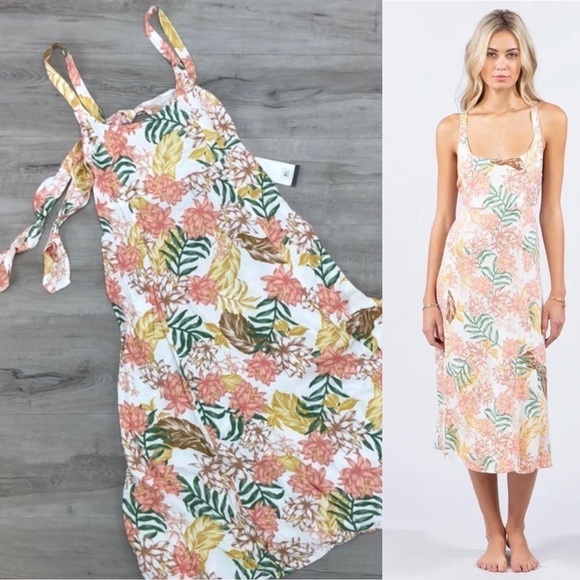 🔹RIP CURL-  LA BONITA MIDI DRESS - Picture 1 of 12